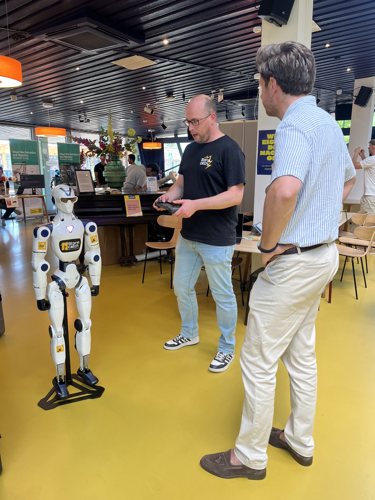 Maatschappelijke verbinding op het Robotfestival